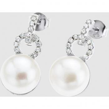 Pendientes Time Road JS00062 Plata Mujer