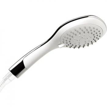 TATAY Alcachofa Ducha Cool, 12 cm de Diámetro, de ABS, 5 posiciones, Sistema de Ahorro de Agua y Antical