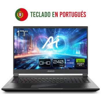 Portátil Gigabyte AORUS 17X AZG-65PT665SH i9 13980HX 32GB 2TB 17 Windows 11 Home