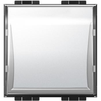 Pulsante Portanome BTicino Living Antracita 3 Módulos 24V+