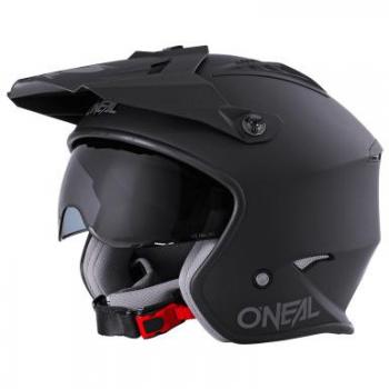 Casco Jet O'Neal Volt Solid Negro