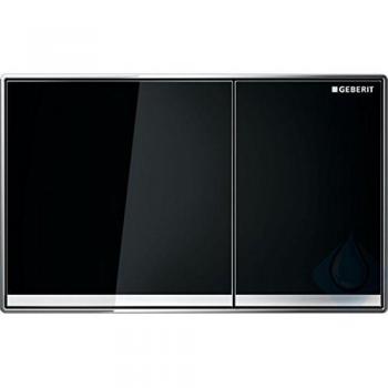 Geberit 115.640.SJ.1 Pulsador, Negro