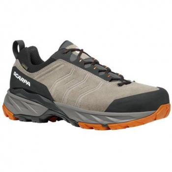 Zapatillas Scarpa Rush Trail GTX - Taupe/Mango Gris; Amarillo 44.5