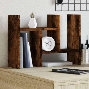 Organizador de escritorio Multilayer Madera Roble Ahumado 34,5x15,5x35,5 cm
