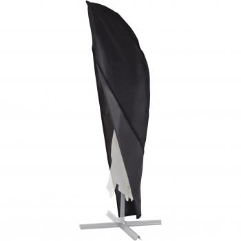 Ultranatura Funda protectora para paraguas de semáforo apta para 2m, 3m, 3,5m de diámetro, protección UV, cremallera completa y cordón inferior, fabricada en oxford 600D, resistente a la intemperie