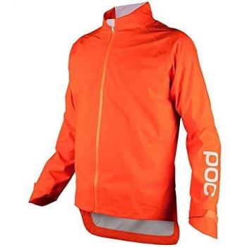 POC AVIP WO Rain Chaqueta Ciclismo Impermeable, Mujer, Naranja