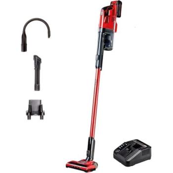 Aspirador Vertical Inalámbrico Einhell TE-SV 18 Li (1x4,0Ah) con Tecnología Ciclónica y Modo Boost
