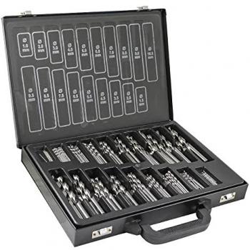 Estuche de Brocas Helicoidales HSS 4341 1-10mm JBM 170 Piezas
