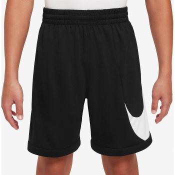 Nike - Pantalón corto de entrenamiento Dri-FIT Swoosh Multi para niños - Negro (XL)