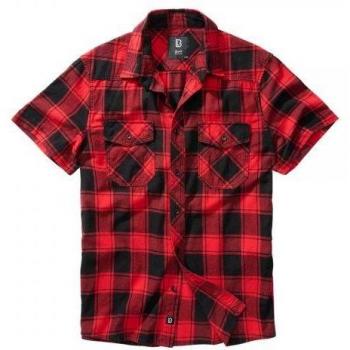 Brandit Half-Sleeve Checked Shirt