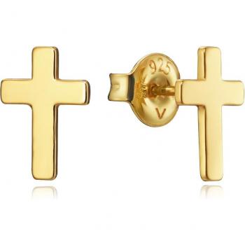 Pendientes Viceroy Trend 13031E100-06 cruz dorada