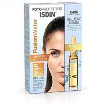 ISDIN Pack Photoaging 2020 Fusion Water 50 ml y Isdinceutics Hyaluronic Booster 1 ampolla