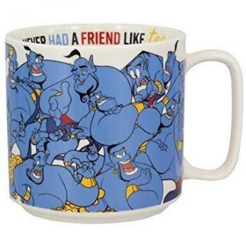 Paladone Aladdin Genie - Taza de café con licencia oficial de Disney, cerámica