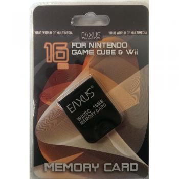 Eaxus Memory Card Nintendo WII & Game Cube [Importación alemana]