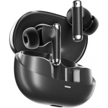Auriculares Inalámbricos Tronsmart Sounfii R4 TWS con Cancelación de Ruido ENC, Bluetooth 5.3, 28 Horas de Batería, Resistencia IPX4 - Beige