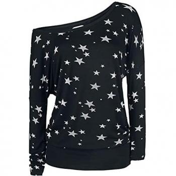 R.E.D. by EMP Fast and Loose Mujer Camiseta Manga Larga Negro S