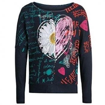 Desigual TS_RHODE - Camiseta para niñas, color blau