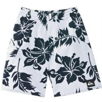 Quiksilver Shrmptrckvl 18Y B Jamv Wbb6 - Bañador, color blanco, talla 162