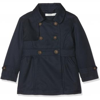 NAME IT Nmfmaiken Trench Coat, Chaqueta para Bebés, Azul