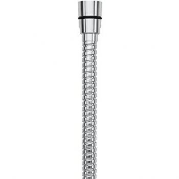 Roca A5B2616C00, Flexible Metálico Anti-torsión Universal, Cromado, 2 m