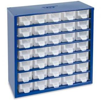 Organizador de Tornillos Tayg - Clasificador de Polipropileno con 35 Cajones (32.8x30.5x14.5 cm)
