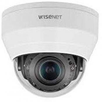 Cámara de vigilancia domo IP exterior 5MP con objetivo varifocal motorizado Hanwha QND-8080R