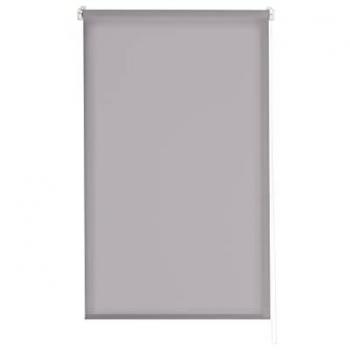 Estor Enrollable Translúcido Liso Easyfix Modelo Aral Color Gris 120 x 180 cm