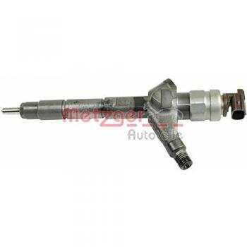 Inyector METZGER 0870139 para Nissan X-Trail, pieza de recambio original Common Rail con anillo de sellado y codificación OBD