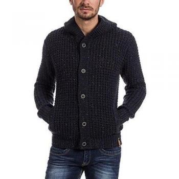 Timezone 28-6036-Jersey de punto Hombre,  
 Blau