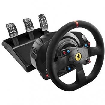Thrustmaster T300 Ferrari Integral Alcantara - Volante Force Feedback para PS5 / PS4 / PC