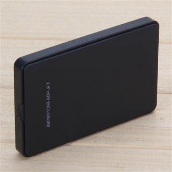 Caja Externa para Disco Duro 2.5 Mini USB con Alimentación Dual y Conectores Dados