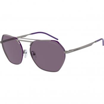 Emporio Armani EA2148 30101A Women's Sunglasses Gunmetal Size 56