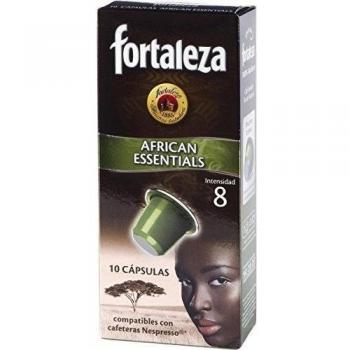 Café Fortaleza - Cápsulas African Essentials 10 Unidades, intensidad 8