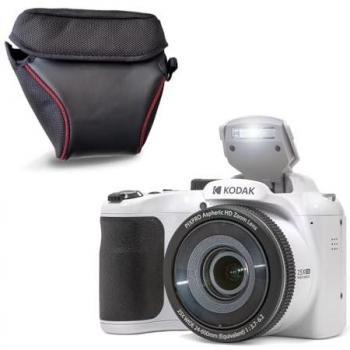 Cámara Digital Bridge KODAK Pixpro AZ255 - 16 MP, Zoom Óptico 25x, Video Full HD 1080p, Gran Angular 24 mm, Estabilizador, Pantalla LCD de 3, Incl