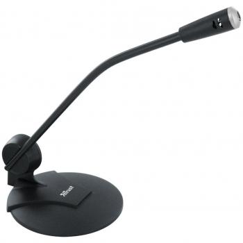 Trust MC-1200 - Micrófono para Ordenador, Negro