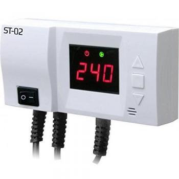 Controlador de bomba de calefacción central ST-02 con pantalla LED