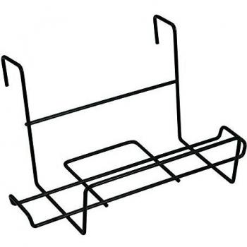 Sauvic Soporte Para Maceta 40 cm Plateado - Soporte jardinera de metal, dimensiones 40 x 18 cm, color plateado