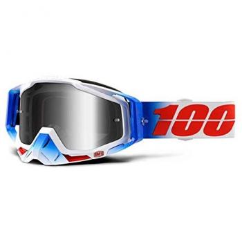 Desconocido 100% Racecraft Anti Fog Mirror - Gafas Enduro - Azul 2019