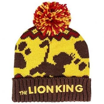 CERDÁ LIFE'S LITTLE MOMENTS Gorro Pompon El Rey Leon Punto, Amarillo