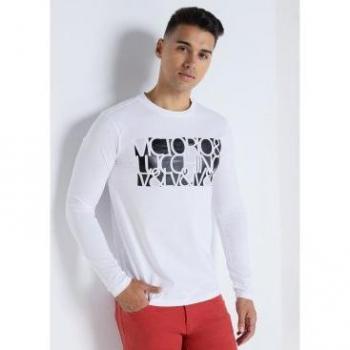 Victorio & Lucchino - Camiseta de manga larga con print foil