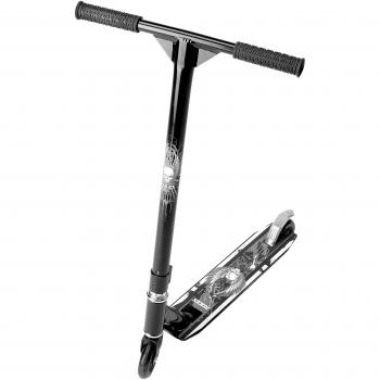 Roces Stunt Scooter ALU 100mm Kook Monopatín, Niño, Negro/Gris, Talla Única