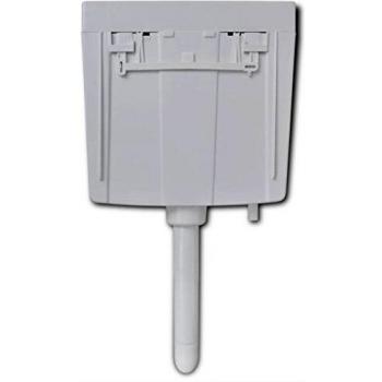 vidaXL Cisterna de Inodoro Váter WC 3/6 L con 2 Botones de Descarga Blanca