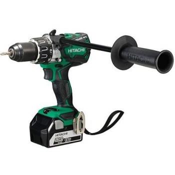 Hitachi DV14DBL2WP Pistola, perforacion, Taladro a percusión, Desatornillar, 1/2, 6,5 cm, 1,3 cm, 110 NM