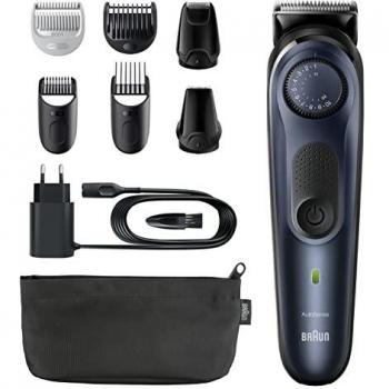 Braun 7 BT7330 Recortadora de Barba y Cabello para Hombres con 39 Ajustes de Longitud
