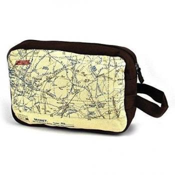 Top Secret 'Your Country' Tough Washbag - Confidential Operations Trench Map