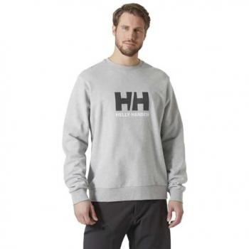 Helly Hansen Logo Crew 2.0 Light Grey Sweatshirt - 3XL