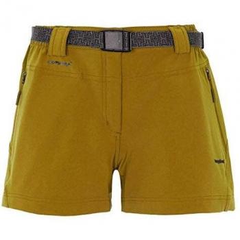 Trangoworld Hadar Fi Pant. Corto, Mujer, Mostaza, L