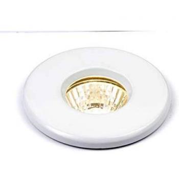 Foco Empotrable para Baño Knightsbridge Blanco IP65 GU10
