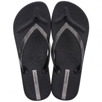 Japonki Ipanema Mesh VII Plat para Mujer Color Negro