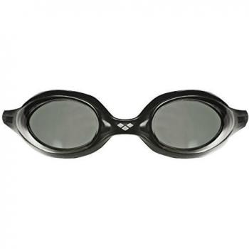 Arena Spider Swimming Goggles - Unisex, Smoke Black with Gray Lenses